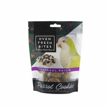 Parrot cookies oatmeal raisins