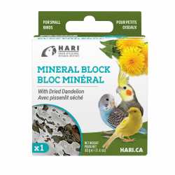 HARI Mineral Block for Small Birds Dried Dandelion