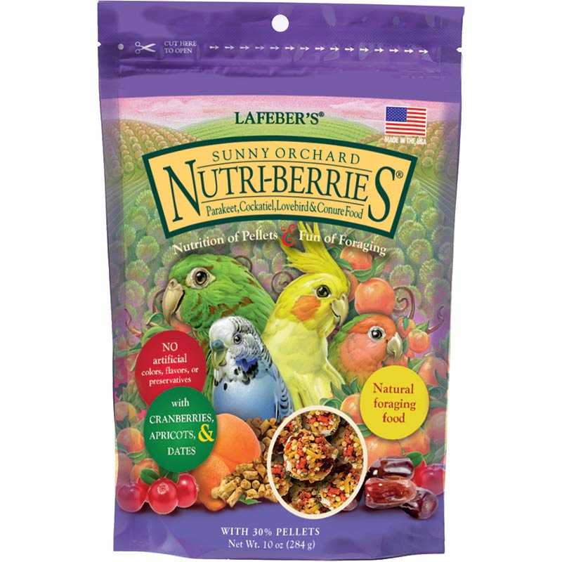Nutri-berries cockatiel