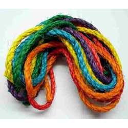 Colored sisal rope